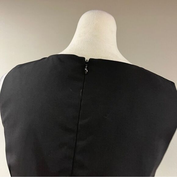 Ann Taylor Elegant Black Sleeveless mini Dress - Picture 6 of 13